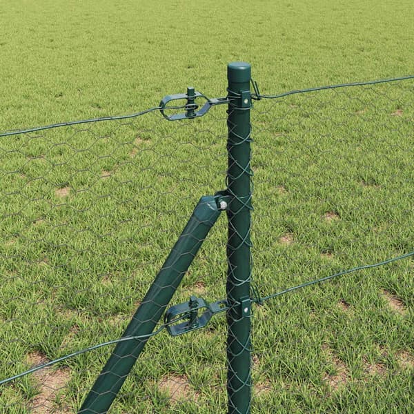 vidaXL Markfixerat Svetsat Stängsel 50 x 0,6 m (B x H) Grå