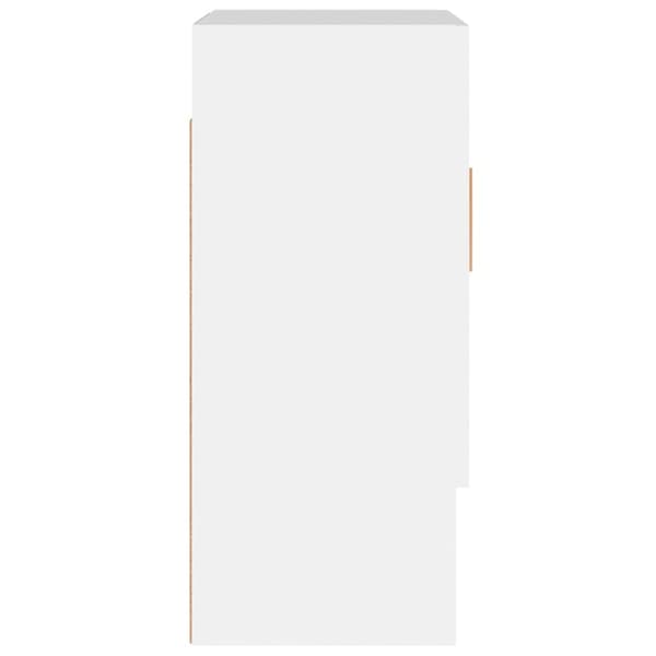 vidaXL Väggskåp vit 60x31x70 cm konstruerat trä Vit