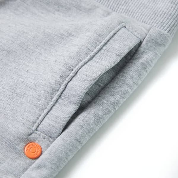 vidaXL Barnshorts med snöre grå 104 Grå