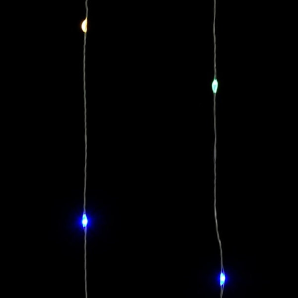 vidaXL Ljusslinga med 300 LED flerfärgad 30 m multifärg