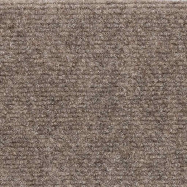 vidaXL Trappstegsmattor självhäftande 5 st gräddvit 56x17x3 cm brodyr Creme