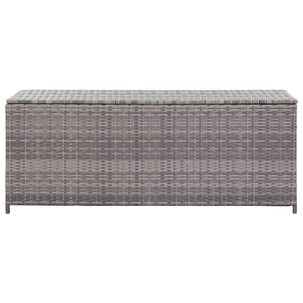 vidaXL Dynbox grå 150x50x60 cm konstrotting grå