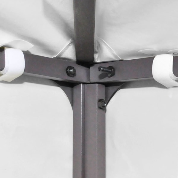vidaXL Paviljongtak 270 g/m² 3x3 m vit Vit
