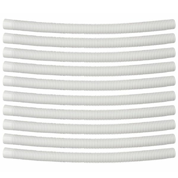 vidaXL Pooldammsugare 0,5 - 1, 5 m³/h Vit