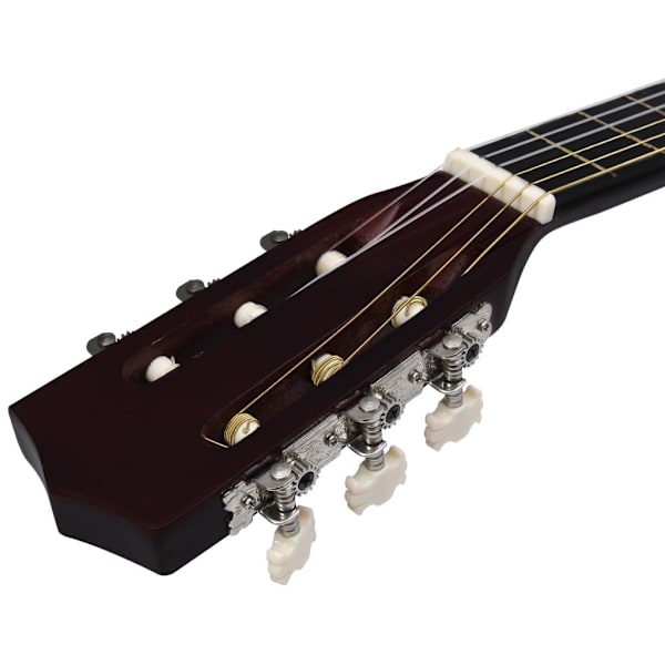 vidaXL Gitarr för nybörjare och barn med fodral klassisk 1/2 34"