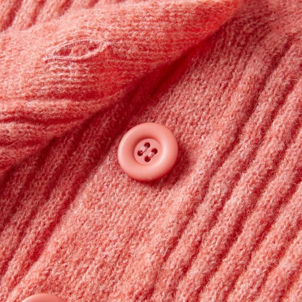 vidaXL Stickad tröja för barn rosa 104 Rosa