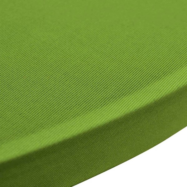 vidaXL Elastiskt bordsöverdrag 2 st 70 cm grön Grön