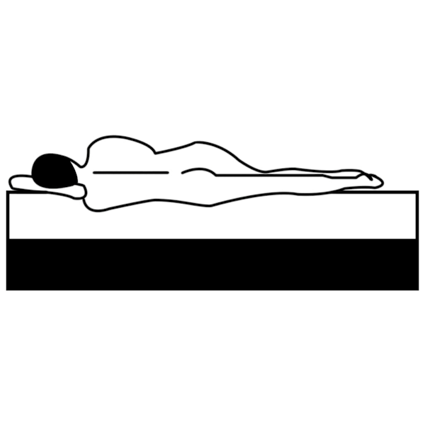 vidaXL Bäddmadrass 120x200 cm kallskum äggprofil 6 cm Vit