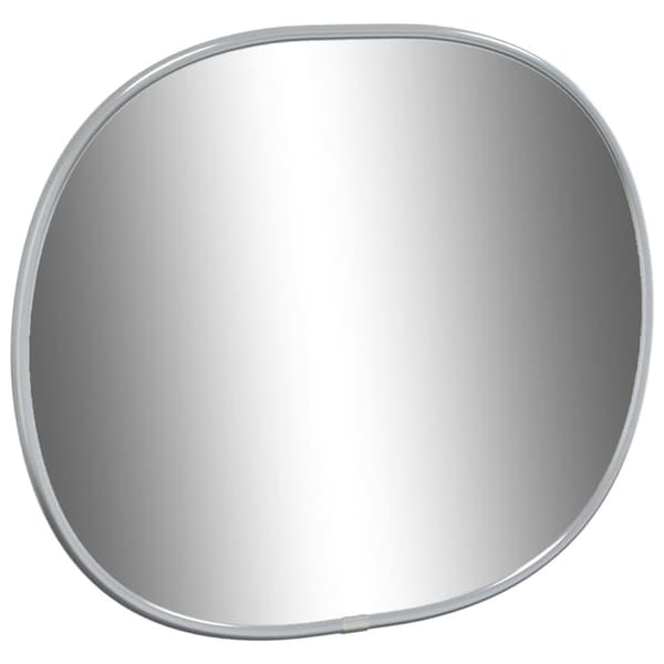 vidaXL Väggspegel silver 30x25 cm Silver