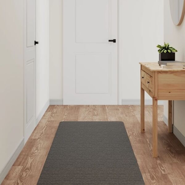 vidaXL Gångmatta antracit 60x180 cm Antracit