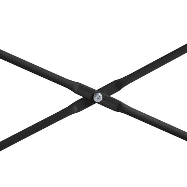 vidaXL Datorbord svart 110x60x70 cm spånskiva Svart