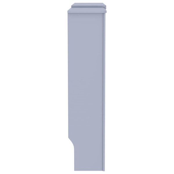 vidaXL Elementskydd MDF grå 205 cm grå