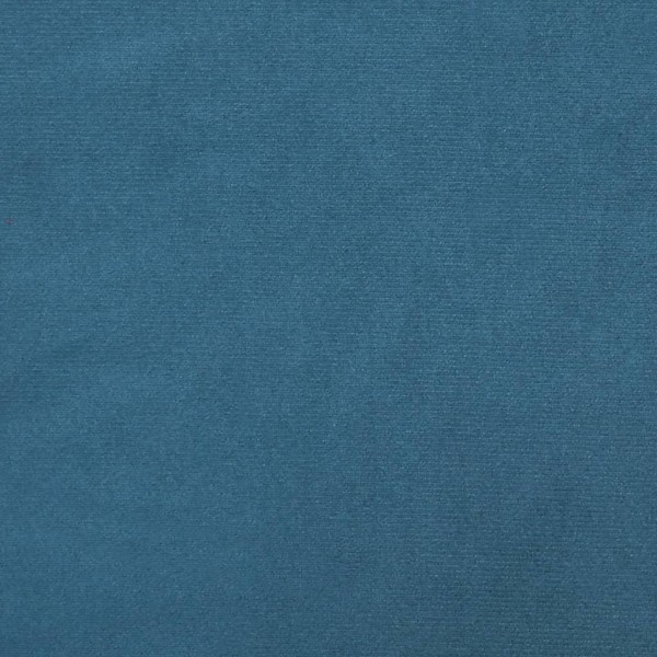 vidaXL L-formad bäddsoffa blå 275x140x70 cm sammet Blå