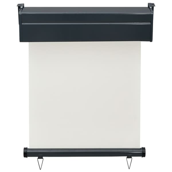 vidaXL Balkongmarkis 65x250 cm gräddvit Creme