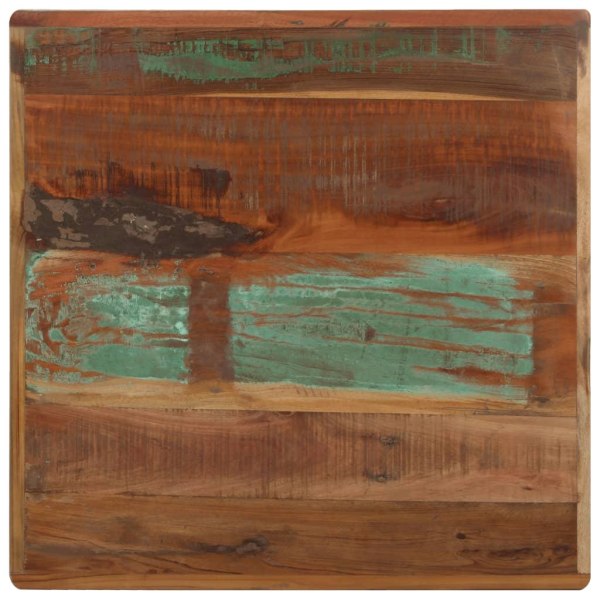 vidaXL Cafébord 60x60x76 cm massivt återvunnet trä Brun