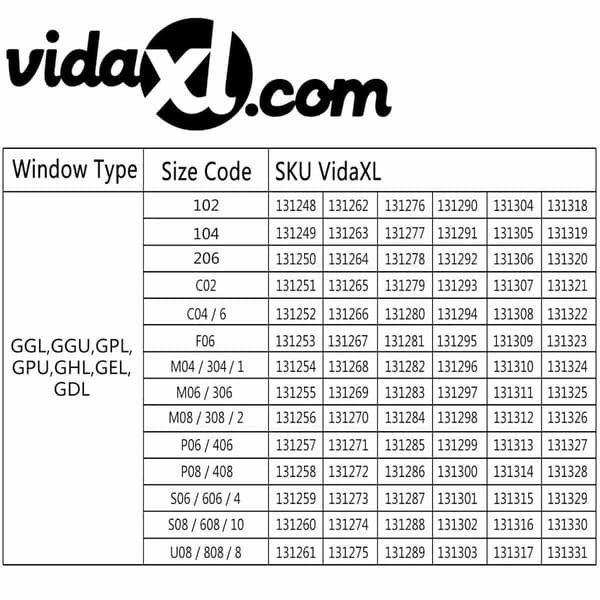 vidaXL Plisségardin vit U08/808 Vit