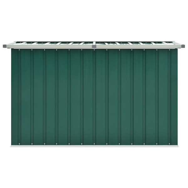 vidaXL Dynbox grön 149x99x93 cm Grön