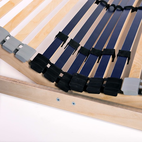 vidaXL Ribbotten med 42 ribbor 7 zoner 70x200 cm multifärg