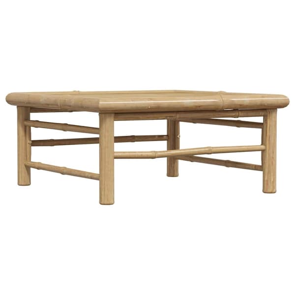 vidaXL Trädgårdsbord 65x65x30 cm bambu Brun