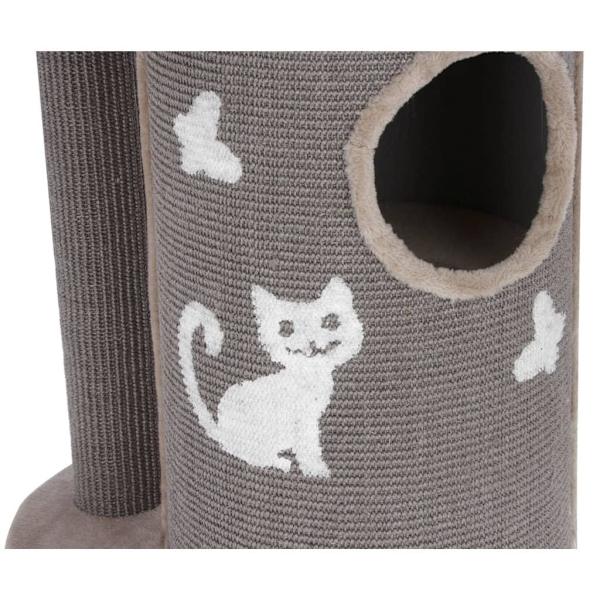 Kerbl Katt Klösträd Tiana 130cm grå grå