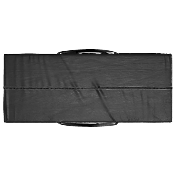 vidaXL Förvaringsväska för julgran svart 135x40x55 cm polyeten Svart