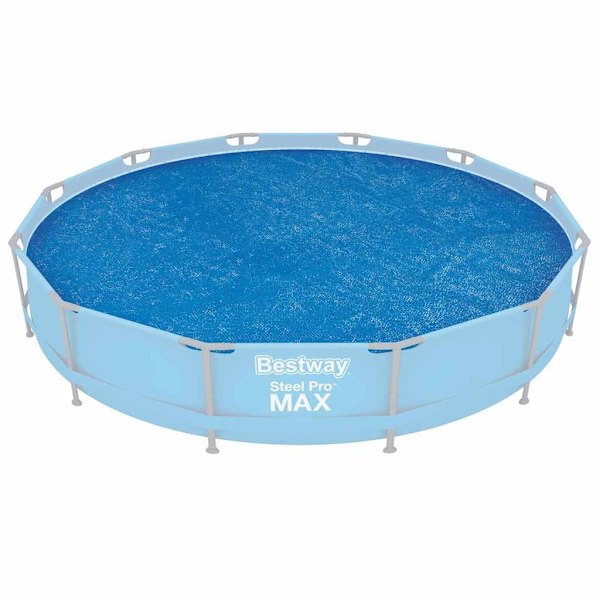 Bestway Poolöverdrag Flowclear 356 cm Blå