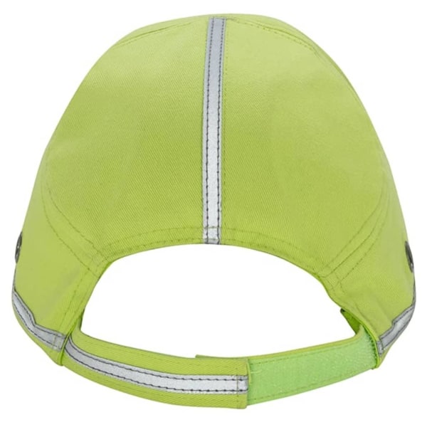 Toolpack Skyddskeps med LED limegrön Grön