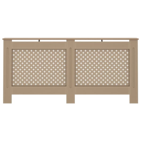 vidaXL Elementskydd 172x19x81,5 cm MDF Brun