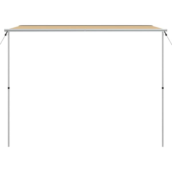 vidaXL Husvagnsmarkis 3x2,5x2,15 m beige Beige