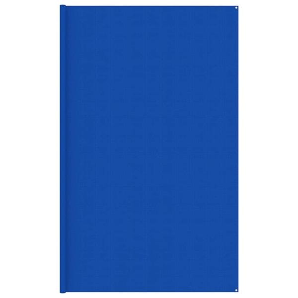 vidaXL Tältmatta 400x800 cm blå HDPE