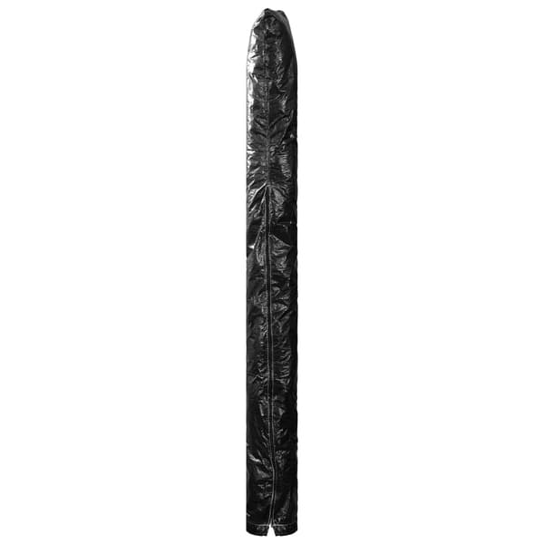 vidaXL Parasollskydd 2 st med blixtlås PE 250 cm