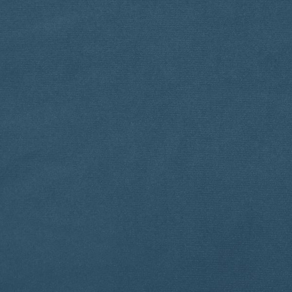 vidaXL Pocketresårmadrass mörkblå 90x190x20 cm sammet Blå