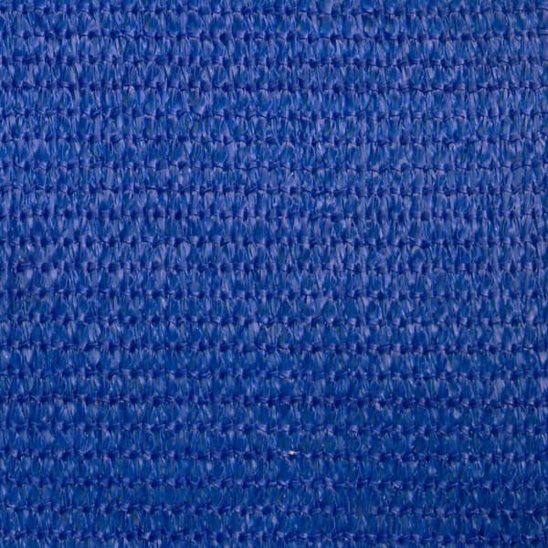 vidaXL Solsegel 160 g/m² triangulär blå 5x6x6 m HDPE Blå