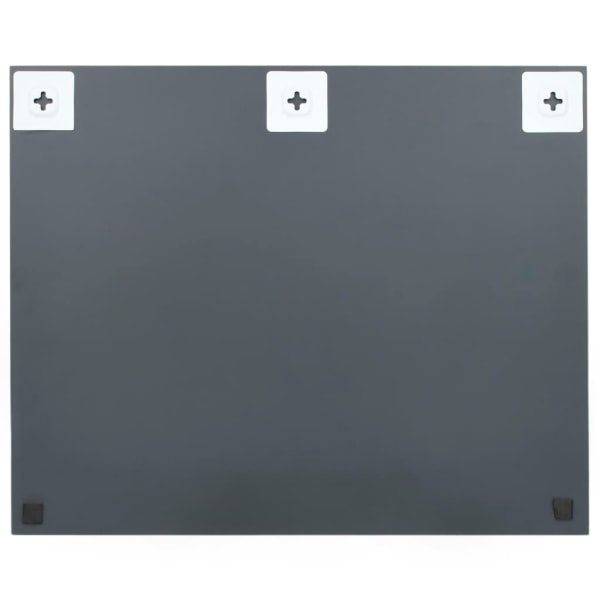 vidaXL Spegel utan ram 100x60 cm glas Silver