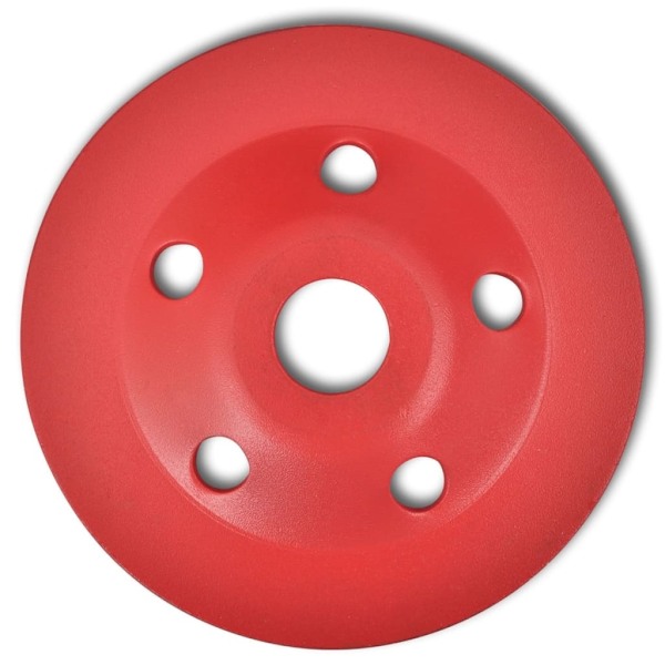 vidaXL Diamantslipskål dubbla rader 125mm