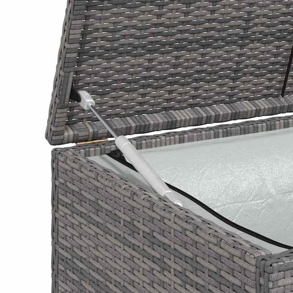 vidaXL Dynbox grå 120x50x60 cm konstrotting grå