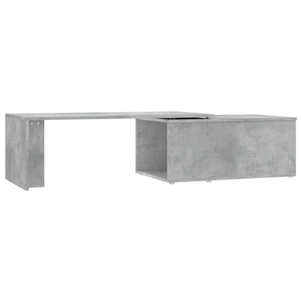 vidaXL Soffbord betonggrå 150x50x35 cm konstruerat trä grå