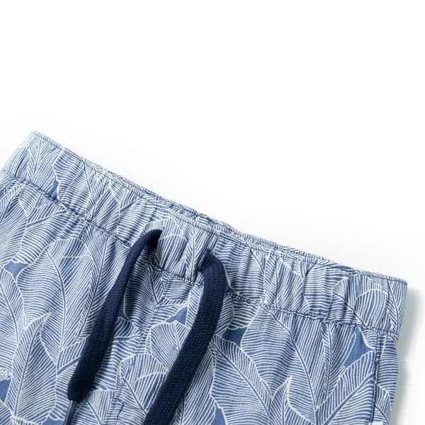 vidaXL Barnshorts med snöre mörkblå 104 Blå