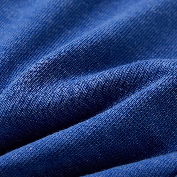 vidaXL Barnshorts med snöre blå melange 116 Blå