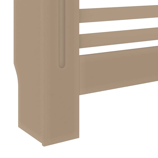 vidaXL Elementskydd MDF 78 cm Brun