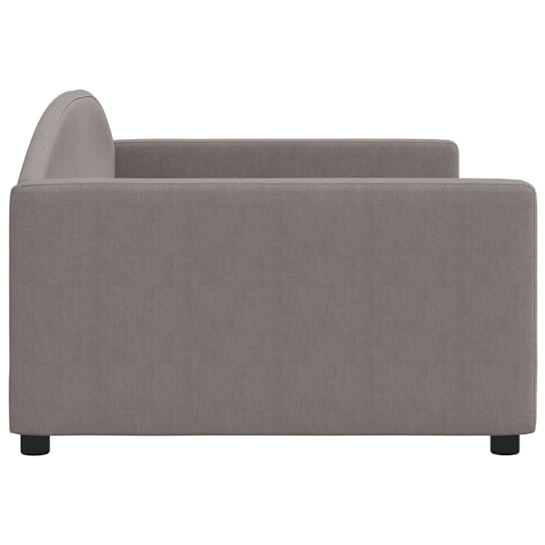 vidaXL Dagbädd taupe 100x200 cm tyg Taupe