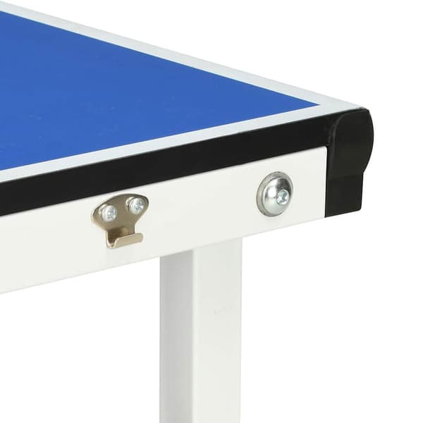 vidaXL 1,5 meter pingisbord med nät 152x76x66 cm blå Blå