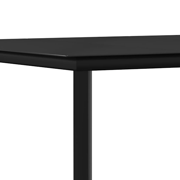 vidaXL Matgrupp för trädgården med dynor 7 delar konstrotting & stål Brun