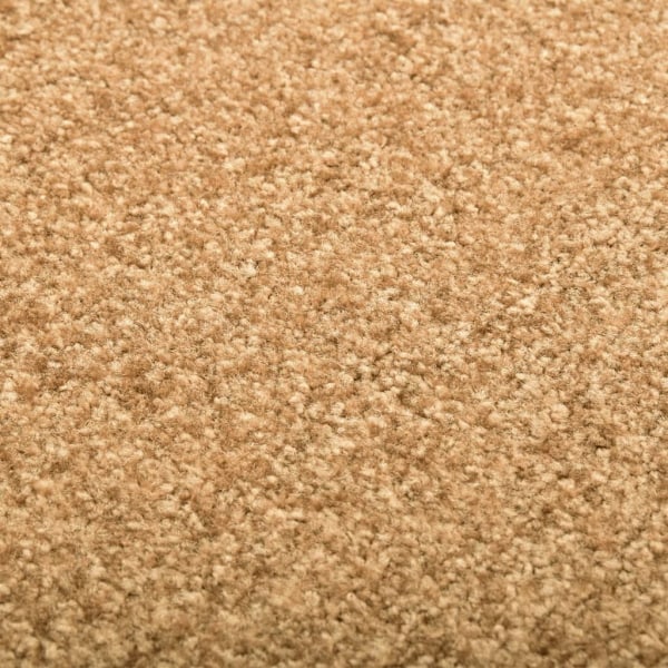 vidaXL Dörrmatta tvättbar gräddvit 90x120 cm Creme