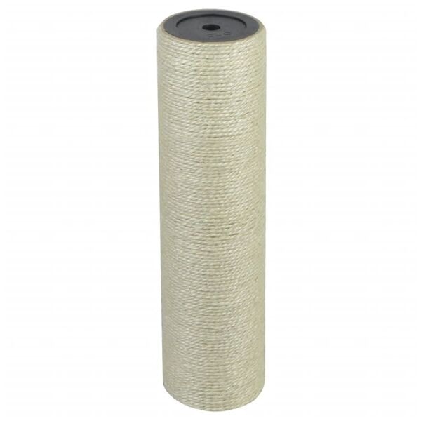vidaXL Klöspelare för katt 8x30 cm 10 mm beige Beige