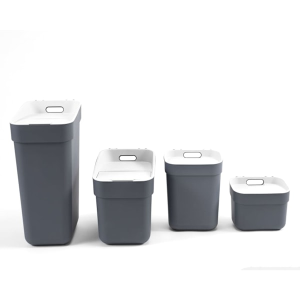 Curver Soptunna Ready to Collect 30L mörkgrå Grå