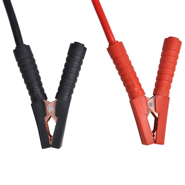 vidaXL 2 st Bil Booster Startkabel 1000 A Svart