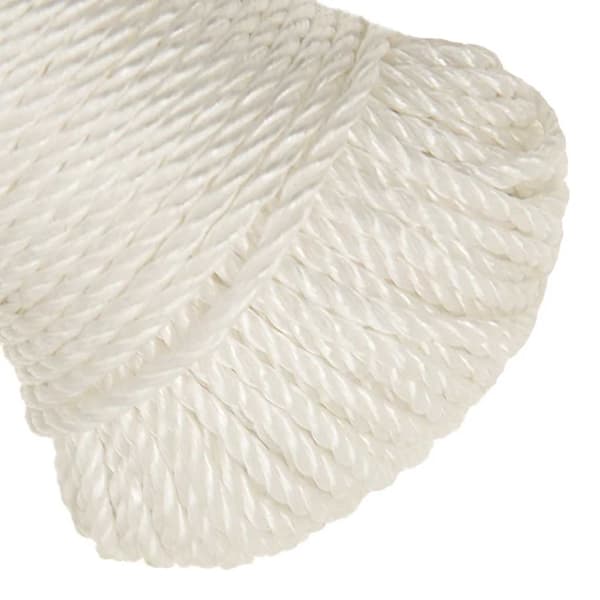 vidaXL Rep vit 6 mm 100 m polypropylen