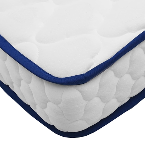 vidaXL Madrass med memory foam 200 x 180 17 cm Vit