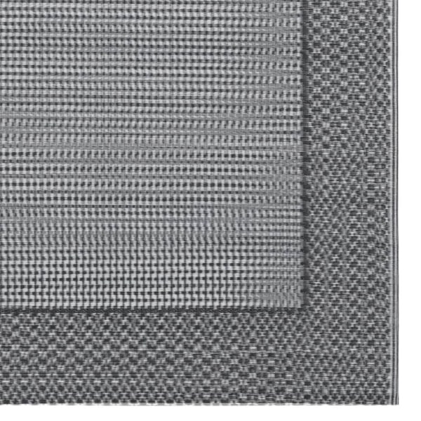 vidaXL Utomhusmatta ARAKIL grå 190x290 cm PP grå
